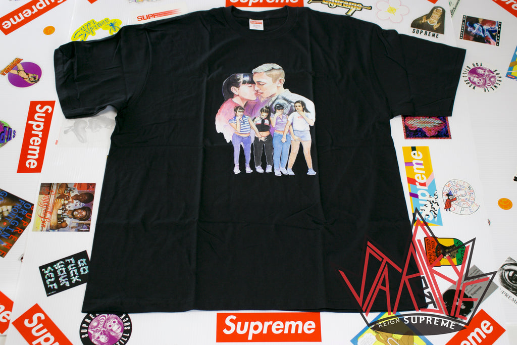 Supreme Kiss Tee FW17 Black