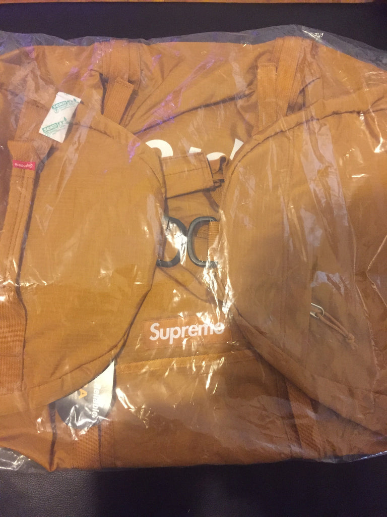 Supreme Tonal Duffle Bag SS16 Gold – Star & Skye Apparel