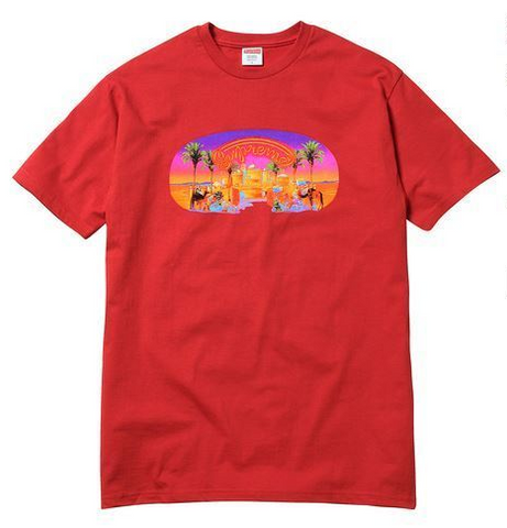 Supreme Mirage Tee SS17 Red