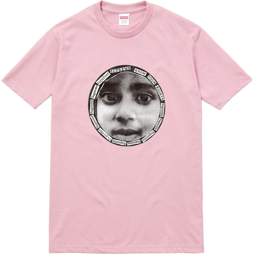 Supreme know deals your rights tee