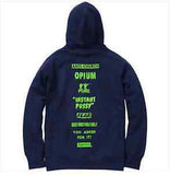 Supreme Pure Fear Hooded Sweatshirt SS16 Navy