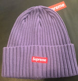 Supreme Overdyed Beanie SS16 Dusty Purple