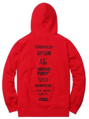 Supreme pure fear hoodie outlet