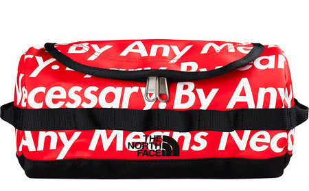 By any means necessary supreme red best sale