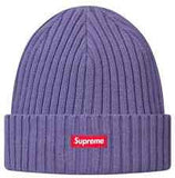 Supreme Overdyed Beanie SS16 Dusty Purple