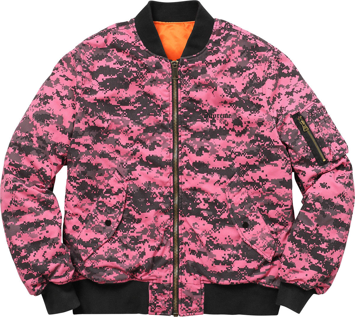 ジャケット・アウター supreme 17aw digi camo ma-1 Supreme シュプリーム 17AW Digi Camo MA-1 デジカモ