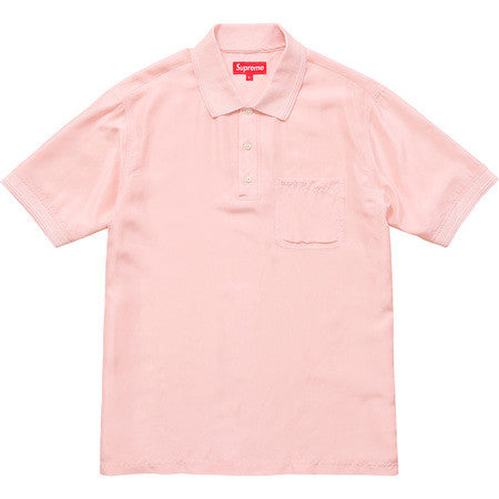 Supreme Silk Polo SS17 Pink – Star & Skye Apparel Supreme Silk Polo SS17 Pink – Star & Skye Apparel