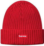 Supreme Ribbed Beanie FW15 Red
